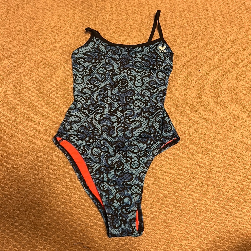 TYR open-back onesie swimsuit